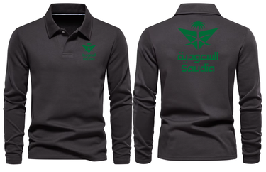 SAUDIA LONG SLEEVE  POLO